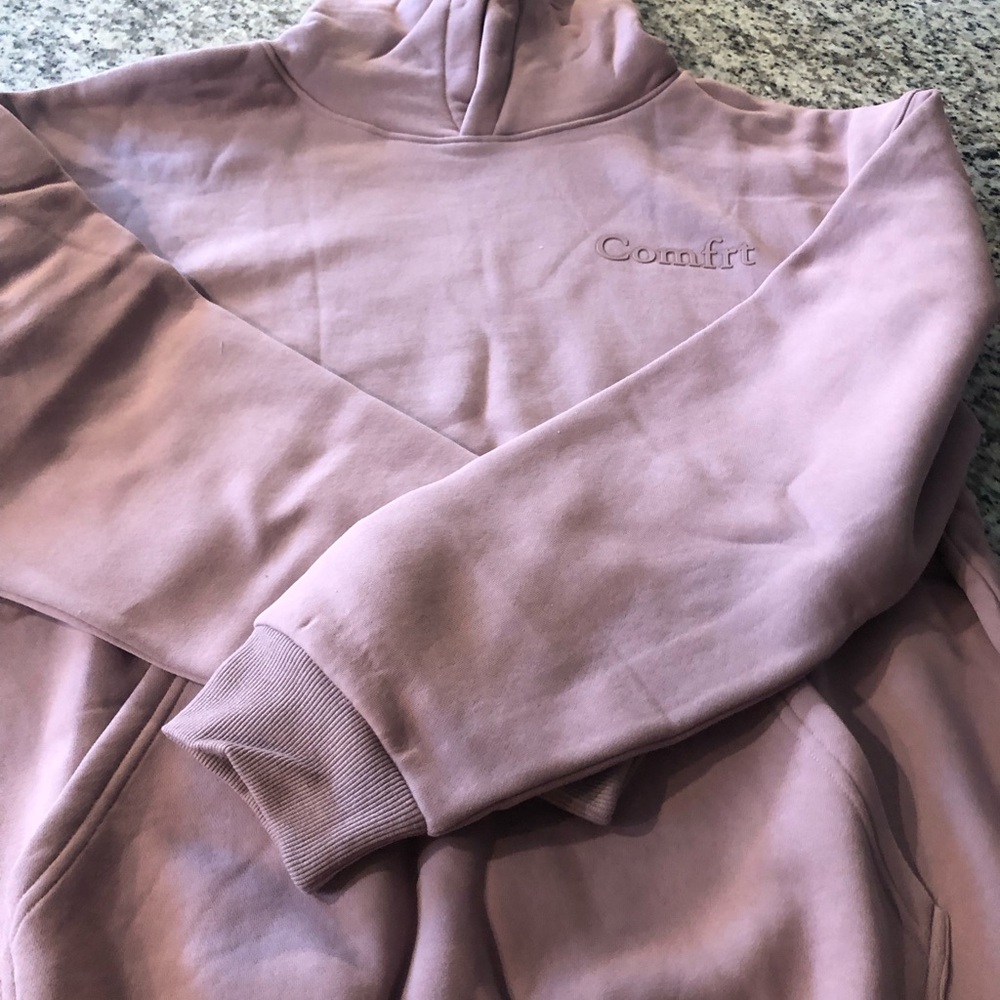 Comfrt Minimalist Weighted  Hoodie and Sweatpants Set brand new - Picture 4 of 13